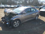 2012 Hyundai Elantra Gls Gray vin: 5NPDH4AE9CH133858