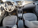 2013 Hyundai Elantra Gls Silver vin: 5NPDH4AE9DH163377