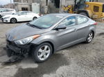 2013 Hyundai Elantra Gls Серый vin: 5NPDH4AE9DH178395