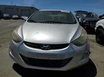 2013 Hyundai Elantra Gls Silver vin: 5NPDH4AE9DH215574