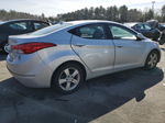 2013 Hyundai Elantra Gls Silver vin: 5NPDH4AE9DH227417