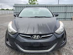 2013 Hyundai Elantra Gls Black vin: 5NPDH4AE9DH234562