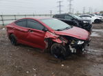 2013 Hyundai Elantra Gls Red vin: 5NPDH4AE9DH274401