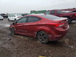 2013 Hyundai Elantra Gls Red vin: 5NPDH4AE9DH274401