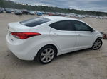 2013 Hyundai Elantra Gls White vin: 5NPDH4AE9DH278674