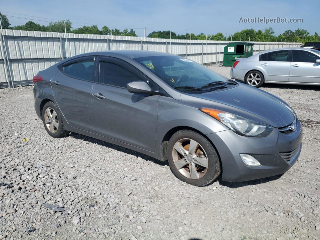 2013 Hyundai Elantra Gls Tan vin: 5NPDH4AE9DH278836