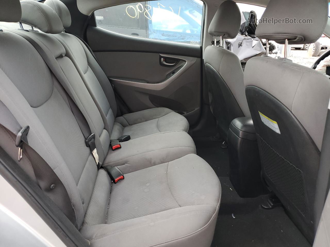 2013 Hyundai Elantra Gls Серебряный vin: 5NPDH4AE9DH294082