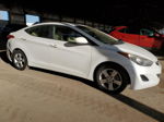 2013 Hyundai Elantra Gls White vin: 5NPDH4AE9DH358606