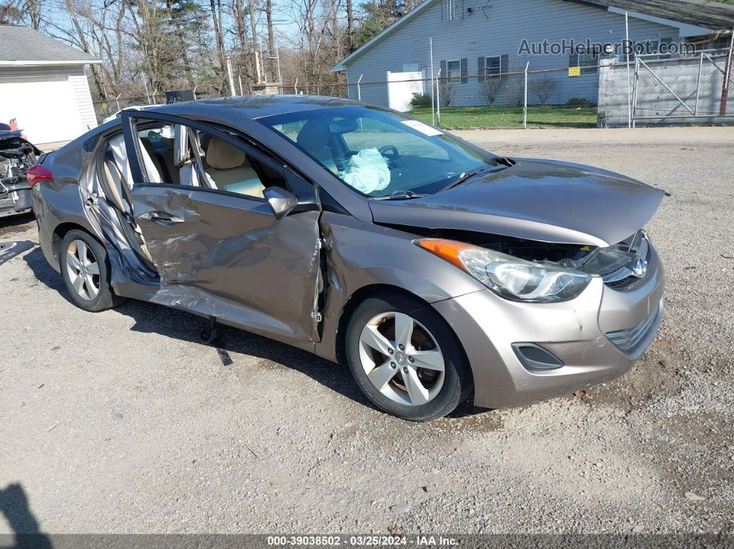 2013 Hyundai Elantra Gls Gold vin: 5NPDH4AE9DH380816