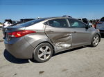 2013 Hyundai Elantra Gls Tan vin: 5NPDH4AE9DH382727