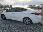 2013 Hyundai Elantra Gls White vin: 5NPDH4AE9DH398376