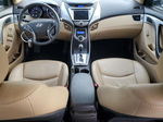 2013 Hyundai Elantra Gls White vin: 5NPDH4AE9DH398376