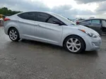 2013 Hyundai Elantra Gls Silver vin: 5NPDH4AE9DH412518