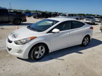 2013 Hyundai Elantra Gls White vin: 5NPDH4AE9DH423342