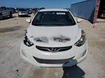 2013 Hyundai Elantra Gls White vin: 5NPDH4AE9DH423342