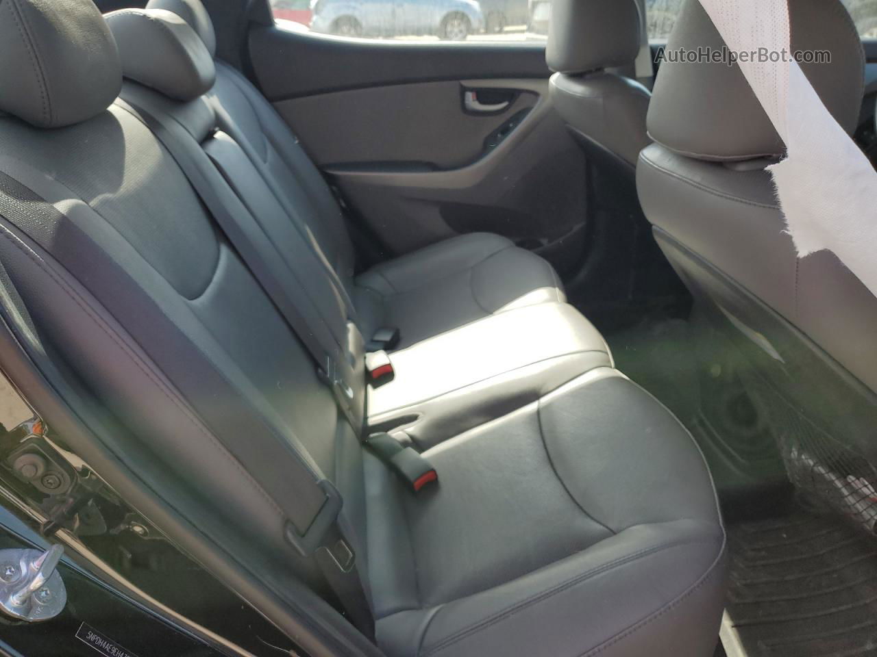 2014 Hyundai Elantra Se Черный vin: 5NPDH4AE9EH470677