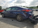 2014 Hyundai Elantra Se Blue vin: 5NPDH4AE9EH480979