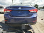 2014 Hyundai Elantra Se Blue vin: 5NPDH4AE9EH480979