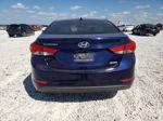 2014 Hyundai Elantra Se Blue vin: 5NPDH4AE9EH491948