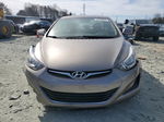 2014 Hyundai Elantra Se Brown vin: 5NPDH4AE9EH506965