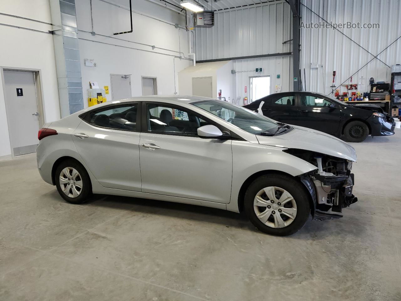 2014 Hyundai Elantra Se Серый vin: 5NPDH4AE9EH521272