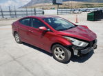 2014 Hyundai Elantra Se Red vin: 5NPDH4AE9EH540999