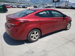 2014 Hyundai Elantra Se Red vin: 5NPDH4AE9EH540999