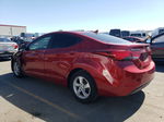 2014 Hyundai Elantra Se Red vin: 5NPDH4AE9EH541599