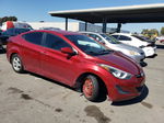 2014 Hyundai Elantra Se Red vin: 5NPDH4AE9EH541599