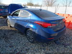 2016 Hyundai Elantra Se Blue vin: 5NPDH4AE9GH652849