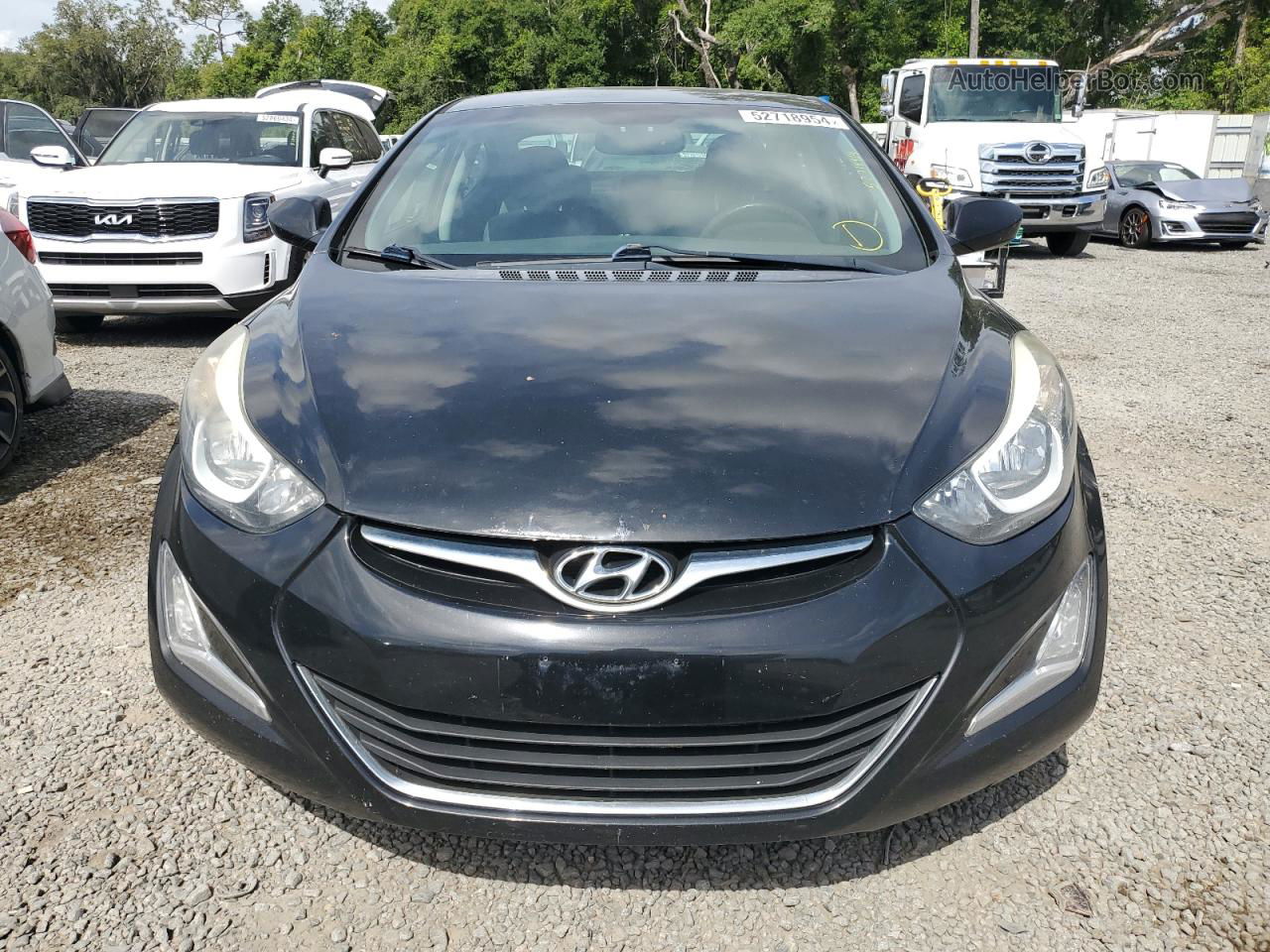 2016 Hyundai Elantra Se Black vin: 5NPDH4AE9GH654472