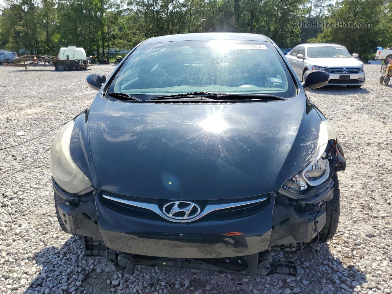 2016 Hyundai Elantra Se Black vin: 5NPDH4AE9GH666508