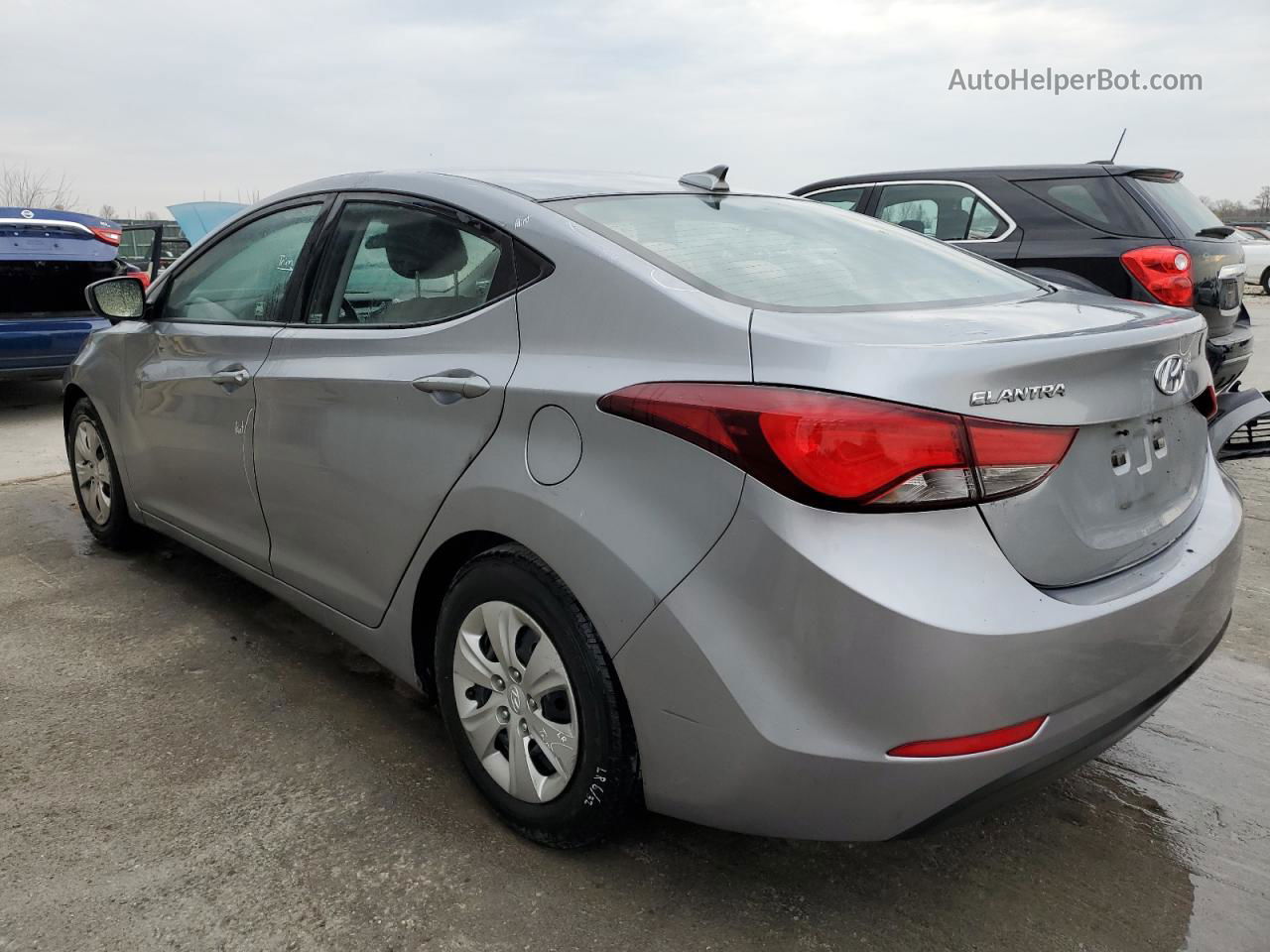 2016 Hyundai Elantra Se Silver vin: 5NPDH4AE9GH672969