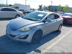 2016 Hyundai Elantra Se Серебряный vin: 5NPDH4AE9GH674060