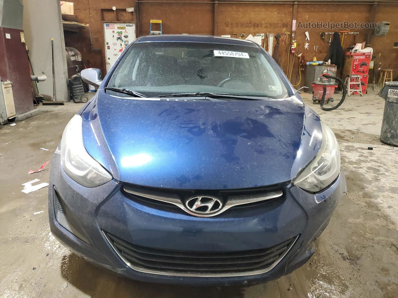 2016 Hyundai Elantra Se Blue vin: 5NPDH4AE9GH674432