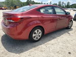 2016 Hyundai Elantra Se Red vin: 5NPDH4AE9GH687598