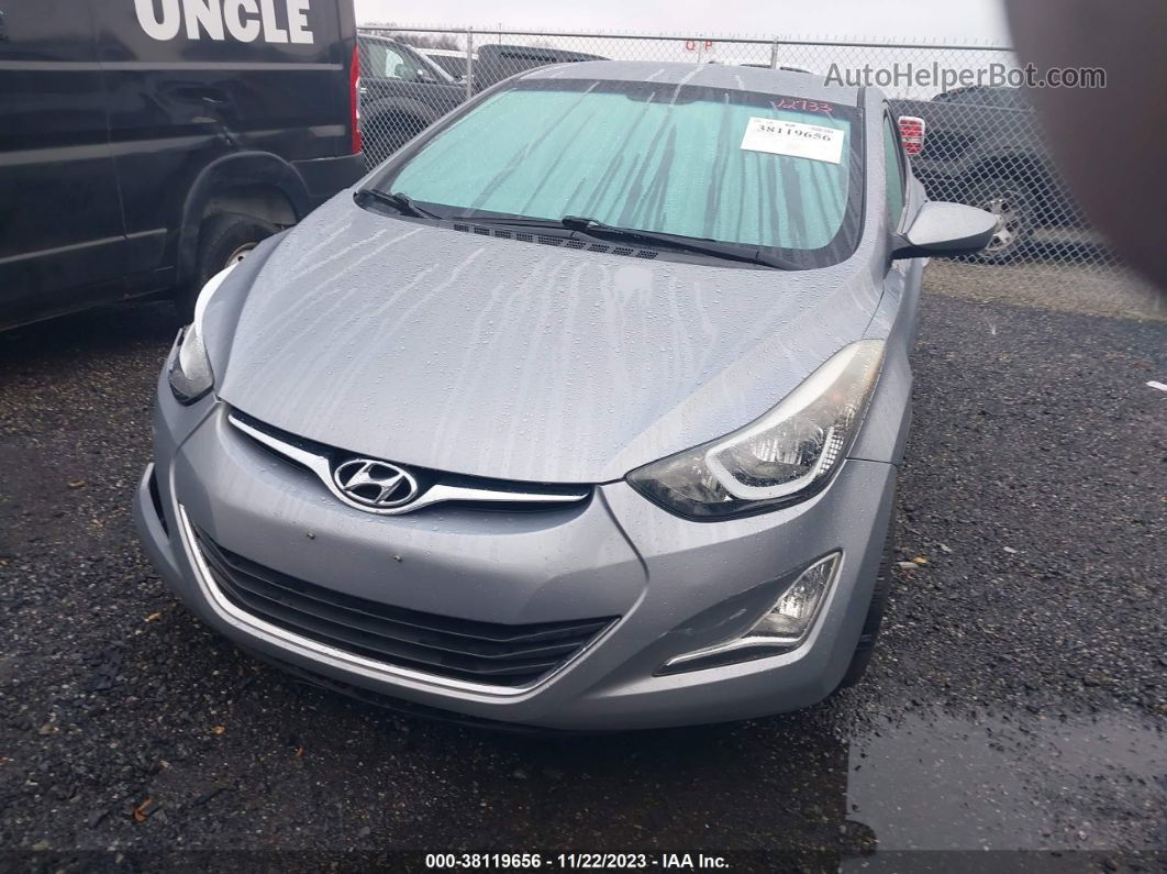 2016 Hyundai Elantra Se Синий vin: 5NPDH4AE9GH691599