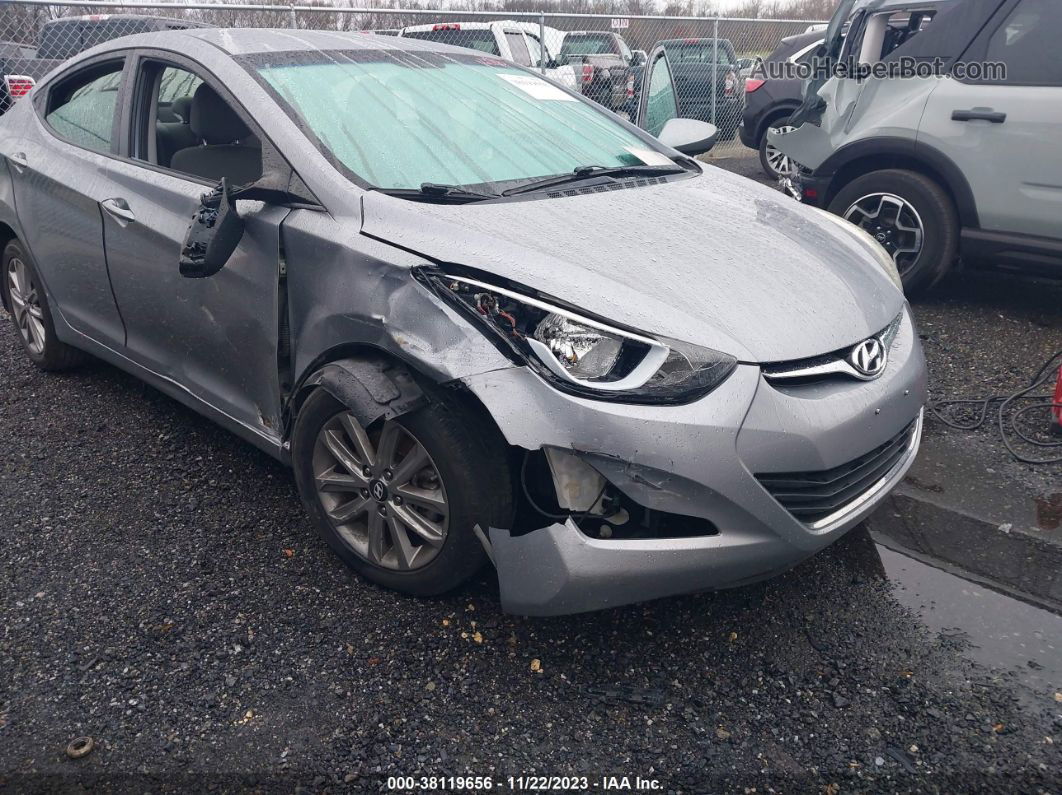 2016 Hyundai Elantra Se Синий vin: 5NPDH4AE9GH691599