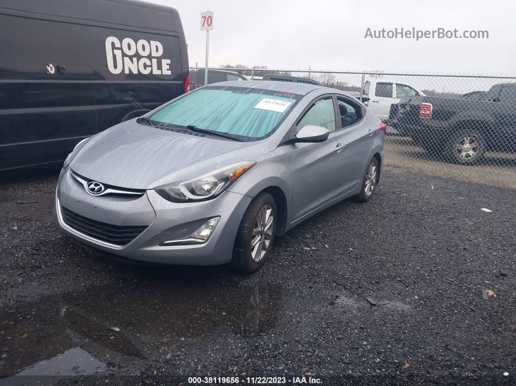 2016 Hyundai Elantra Se Blue vin: 5NPDH4AE9GH691599