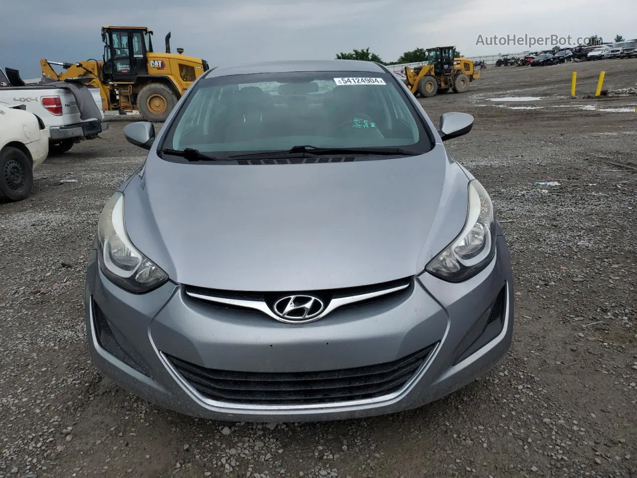 2016 Hyundai Elantra Se Silver vin: 5NPDH4AE9GH702018