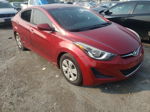 2016 Hyundai Elantra Se Red vin: 5NPDH4AE9GH725914