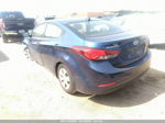 2016 Hyundai Elantra Se Blue vin: 5NPDH4AE9GH735763