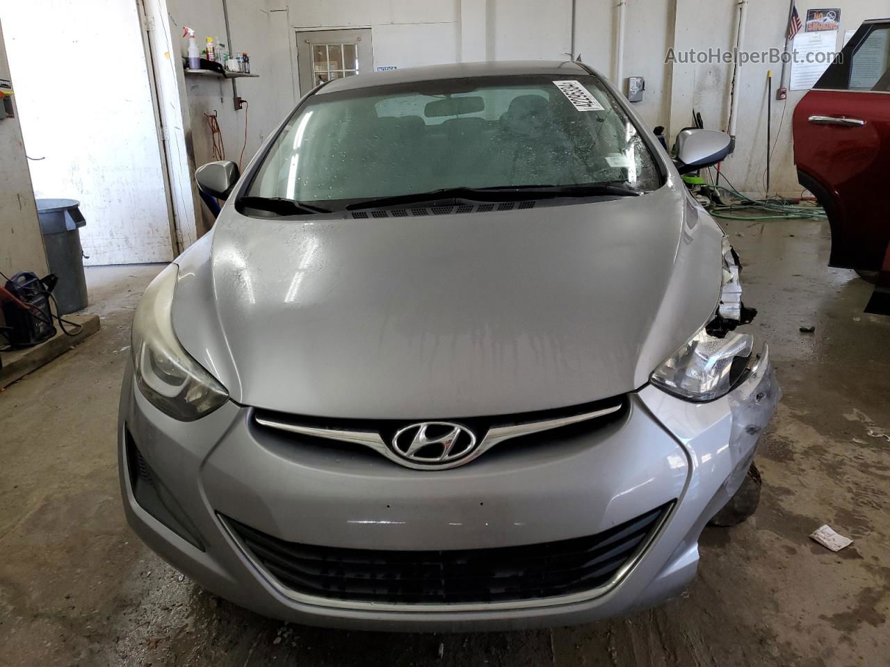 2016 Hyundai Elantra Se Серебряный vin: 5NPDH4AE9GH744902