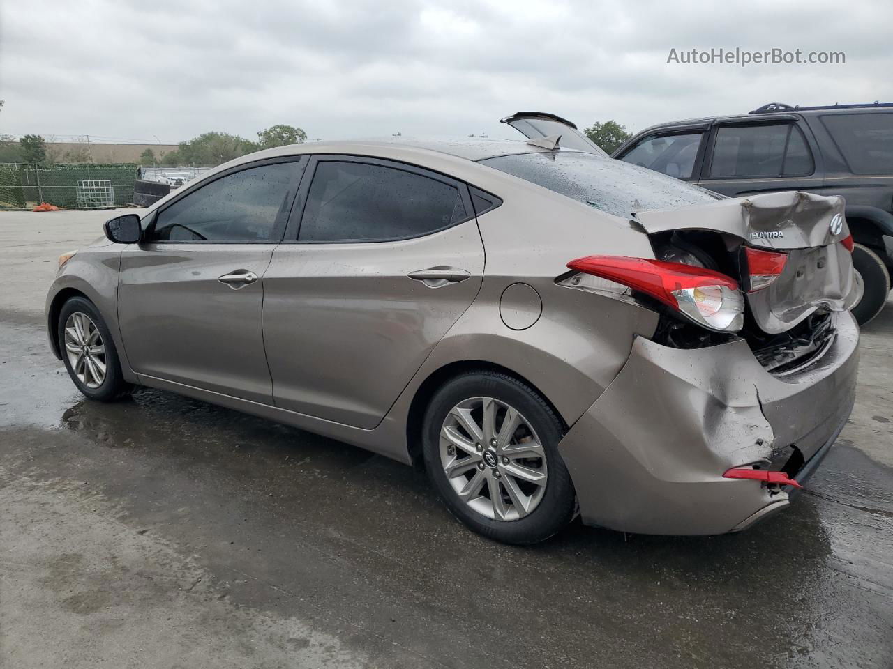 2016 Hyundai Elantra Se Tan vin: 5NPDH4AE9GH749095