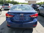 2016 Hyundai Elantra Se Синий vin: 5NPDH4AE9GH765359