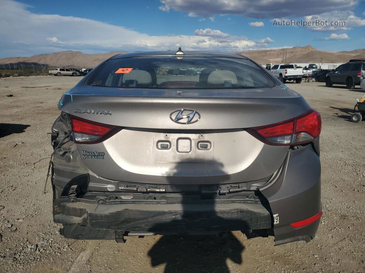 2016 Hyundai Elantra Se Tan vin: 5NPDH4AE9GH769802