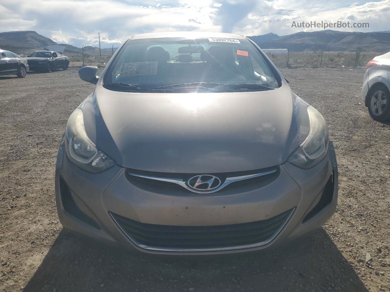 2016 Hyundai Elantra Se Tan vin: 5NPDH4AE9GH769802