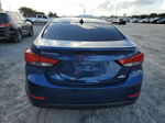 2016 Hyundai Elantra Se Синий vin: 5NPDH4AE9GH783361