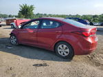 2016 Hyundai Elantra Se Red vin: 5NPDH4AE9GH785627