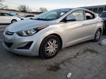 2016 Hyundai Elantra Se Silver vin: 5NPDH4AE9GH793405